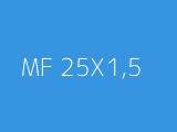 MF 25X1,5 